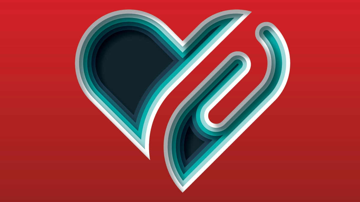 Illustration of a heart.