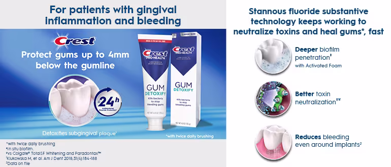 Crest goes beyond the brush to extend the life of teeth